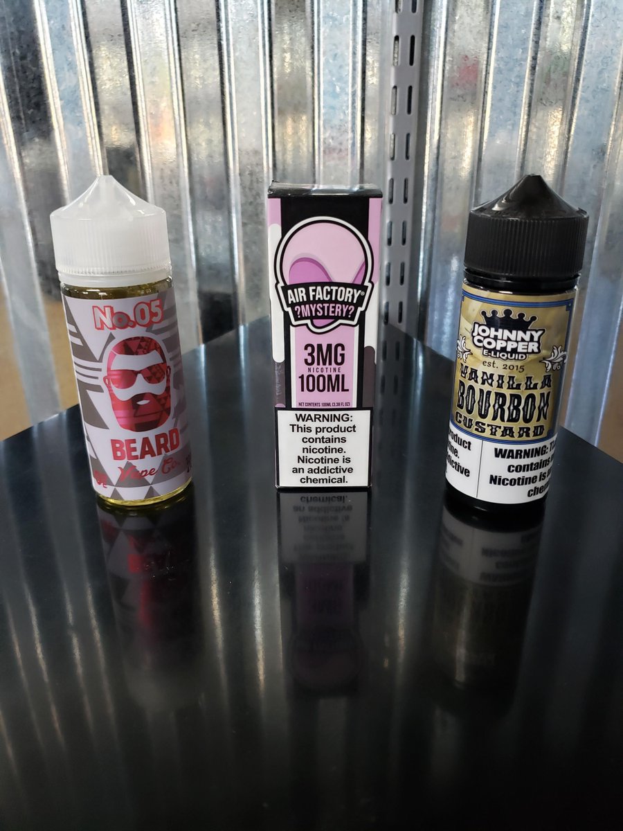 JIMsVapeEscape's tweet image. We Sell All different Kinds of Ejuice! Come Visit Your Local Vape Shop! 😁 #jimsvapeescape #airfactory #breadco #Johnny Cooper #ejuice