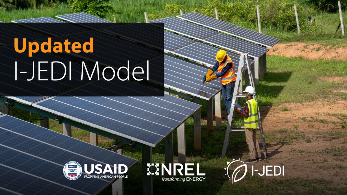 NatLabRockies's tweet photo. Explore how #RenewableEnergy investments drive #EconomicGrowth with the updated I-JEDI model. Estimate impacts like jobs, earnings, and GDP with new data and custom inputs. Developed by NREL with support from @USAID. 

Try it out ➡️ https://t.co/ld3OYkI1Sq https://t.co/HlCUBQhLsa