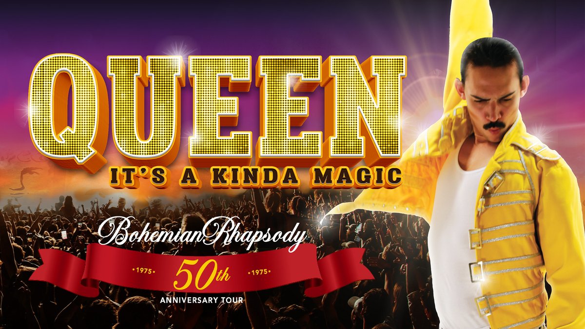 Grey Eagle Resort & Casino (@greyeagleresort) on Twitter photo π’ ANNOUNCEMENT πΆ
Queen: It's A Kinda Magic is making its way back to Grey Eagle Resort & Casino on May 18, 2025 to celebrate the 50th anniversary of Queen's Bohemian Rhapsody!
ποΈ Presale info: Tuesday, Oct 22 at 10 AM - 10 PM
π Presale code: MAGIC
greyeagleresortandcasino.ca/events/queen-iβ¦ π’ ANNOUNCEMENT πΆ
Queen: It's A Kinda Magic is making its way back to Grey Eagle Resort & Casino on May 18, 2025 to celebrate the 50th anniversary of Queen's Bohemian Rhapsody!
ποΈ Presale info: Tuesday, Oct 22 at 10 AM - 10 PM
π Presale code: MAGIC
greyeagleresortandcasino.ca/events/queen-iβ¦