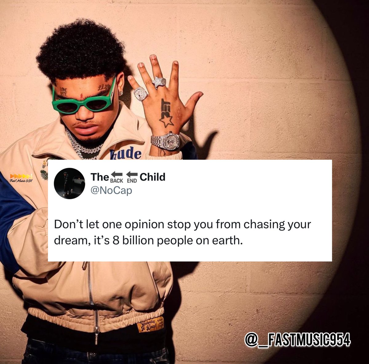 _FastMusic954's tweet image. NoCap Speaks 💯