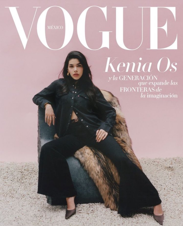KeninisMxOFC's tweet photo. Kenia OS es portada de VOGUE MÉXICO! 🇲🇽 https://t.co/r0nxEyphSy