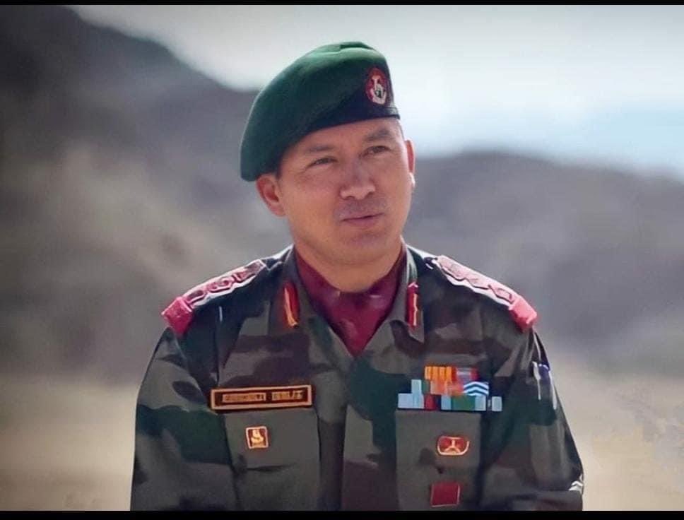 Huge congratulations to Brigadier Rinchen Dorje, VSM! This is a proud moment for Ladakh as he becomes the first-ever Ladakhi to achieve the rank of Brigadier. Wishing you all the best in your future endeavors!