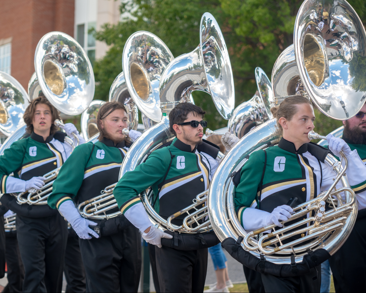 PNNMB's tweet image. We are missing Jerry Richardson stadium this morning... 🥲 We are 10 days away from our next home game! ⛏️💚🏈 #pnnmb #goniners #unccharlotte