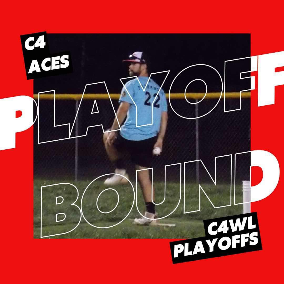C4Wiffle's tweet photo. The @C4Aces have clinched the Postseason and are looking to make a splash with their full roster in 2024. https://t.co/QdJiDNekEZ