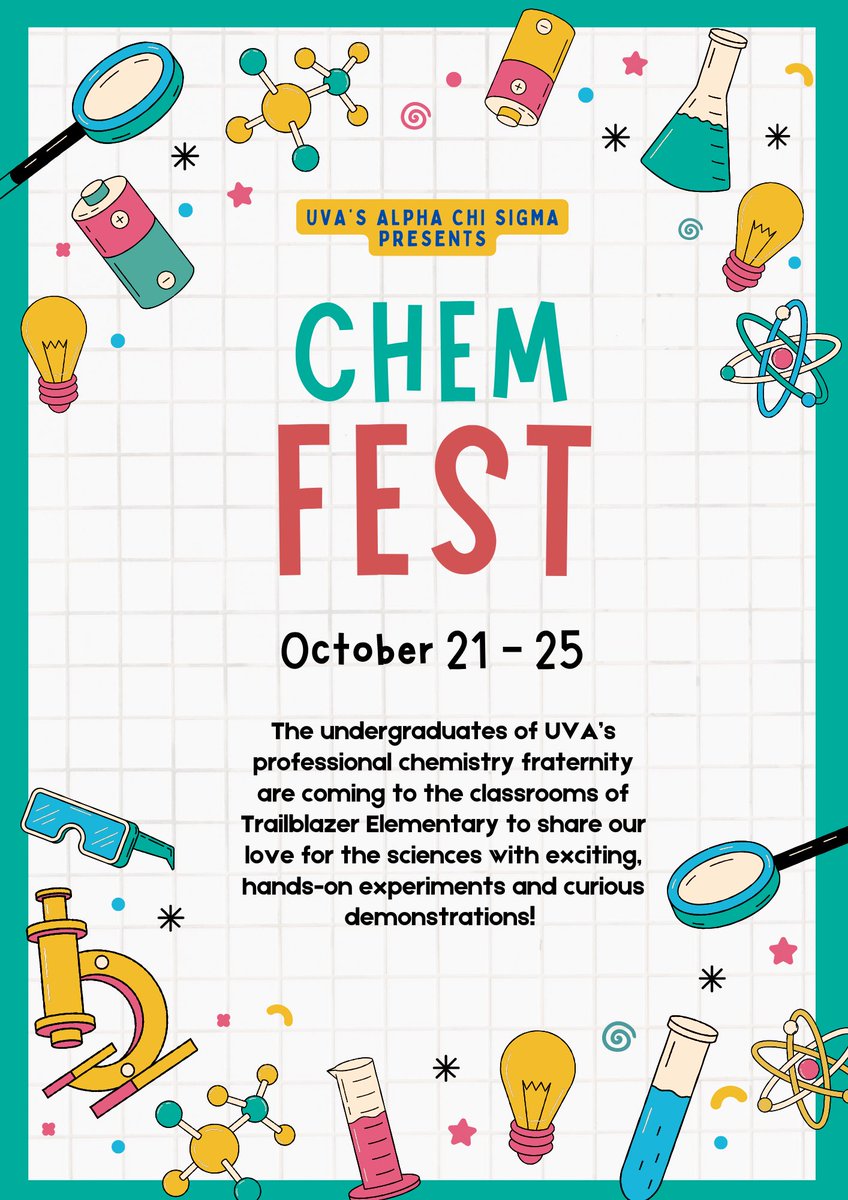 Woooohoooo! Chem Fest is this week!!