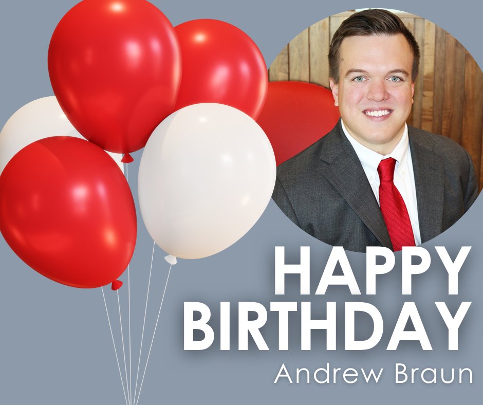 Happy Birthday to Omaha Associate Andrew Braun! 🎂🎉
