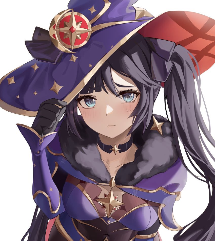 PoisonedByFate's tweet photo. “ It’s getting cold outside but… I know a cold resist spell. Still. . . The wind makes my hat even more cumbersome.” https://t.co/G1cd7X5Z8A
