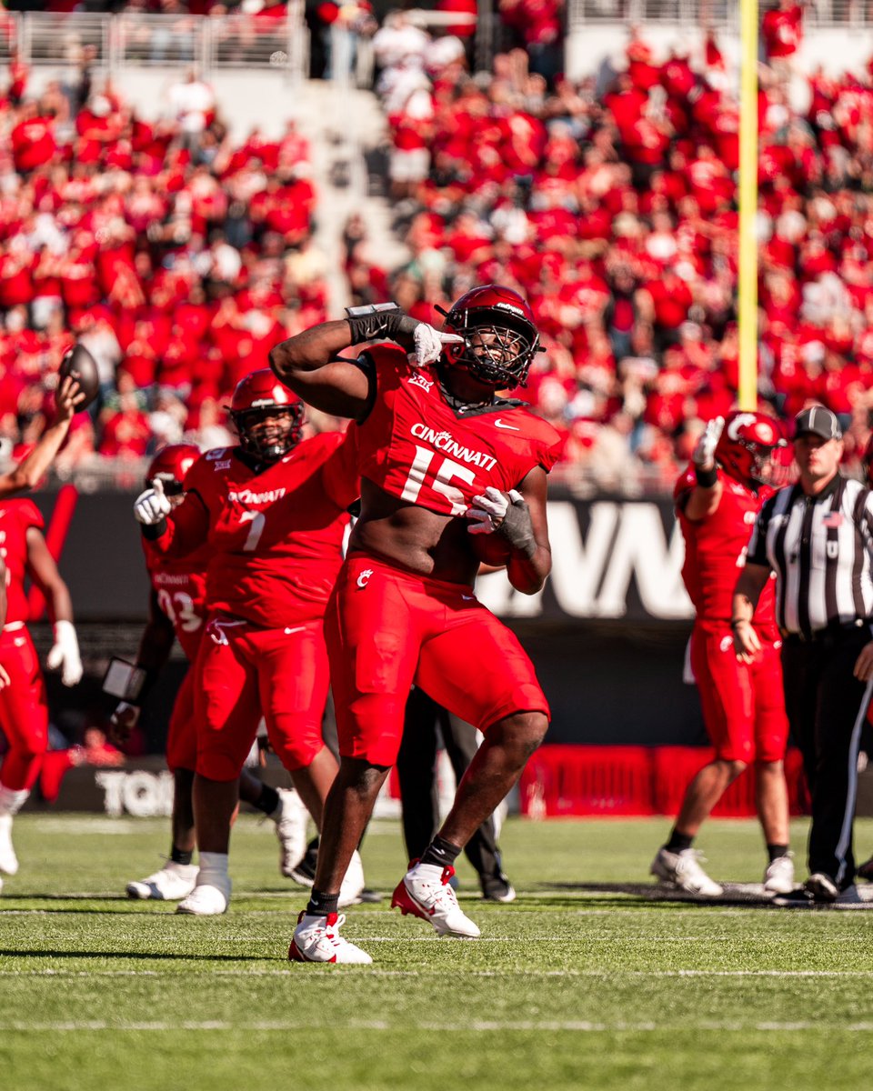Nippert was electric Saturday ⚡️