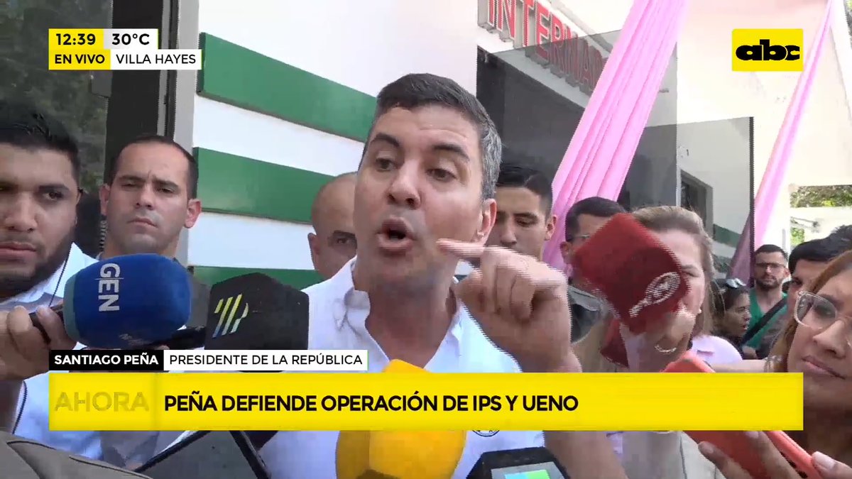 Avísenle al presidente <a href="/SantiPenap/">Santiago Peña</a> que los trabajadores de prensa no están para "representar los intereses de grupos económicos" así como le dijo hoy -apuntándole con el dedo- a un compañero que "se atrevió" a preguntar por la operación ueno-IPS. 

Malísima señal del Ejecutivo.