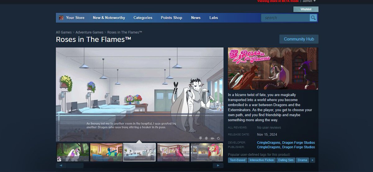 There aren't enough dragon games out there. We want a game that should be readily accessible for others to immerse into a world that allows them to experience their dreams becoming a reality. 

We deserve another dragon game.