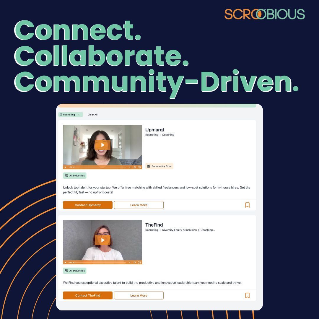 🎉 We've launched our community-powered Vendor Marketplace Beta! The Scroobious team is building the hub that connects early-stage startups with founder-friendly vendors. Learn more here: buff.ly/4eMCa5a