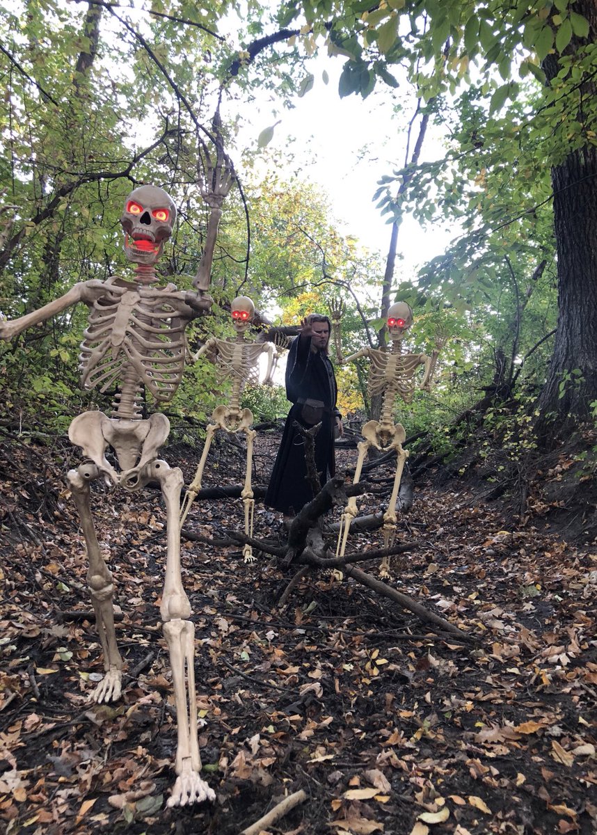 Whatever. Go my skeletons