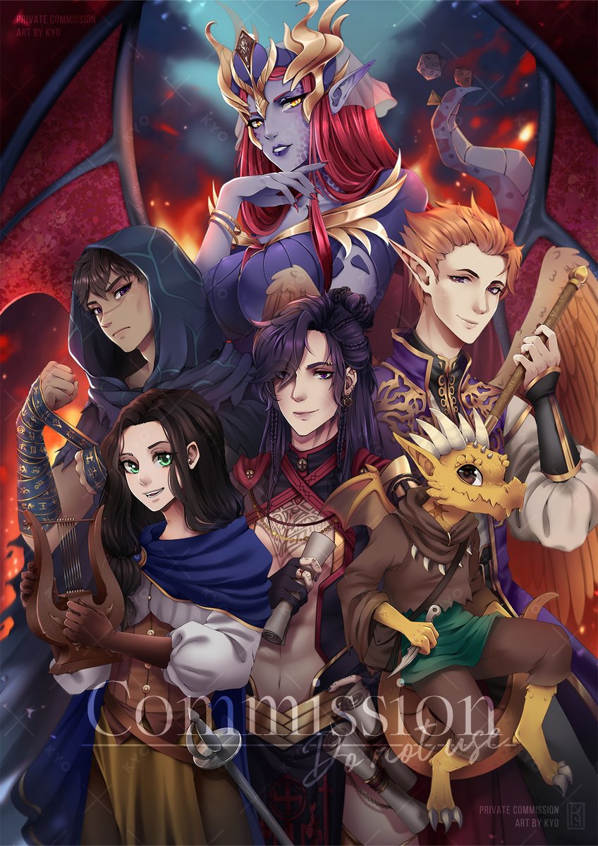 One of my biggest Commissions yet.. 
War 'ne Menge Arbeit, hat aber trotzdem viel Spaß gemacht~
Vielen Dank <a href="/VexiorVtuber/">Vexior</a> ! ♥️💕