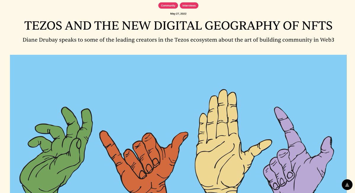 Back in 2022, I was lucky enough to be invited by <a href="/RtClick_Save/">Right Click Save</a> to interview key figures from the #hicetnunc community such as Mumu The Stan, <a href="/bjorncalleja/">bjorn calleja</a> <a href="/Thebadlament/">the bad lament</a> <a href="/numadessas/">NUMA ✱</a> <a href="/sutu_eats_flies/">⚡️𝖘𝖚𝖙𝖚⚡️</a> 

So much love to all of you 💙