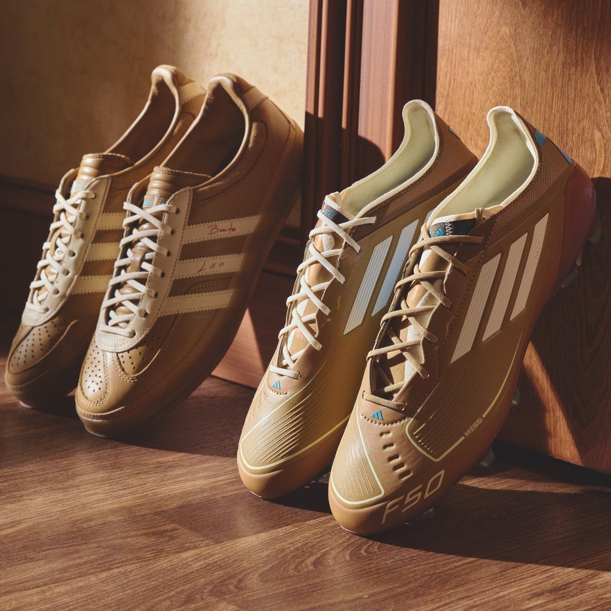 adidasfootball's tweet image. some moments are made for the world to see. ⭐️ 
this is one of them.

introducing Messi x Bad Bunny collection, available 10/26. 

sign up now 👉 confirmed.onelink.me/mzYA/2lfgrwqk