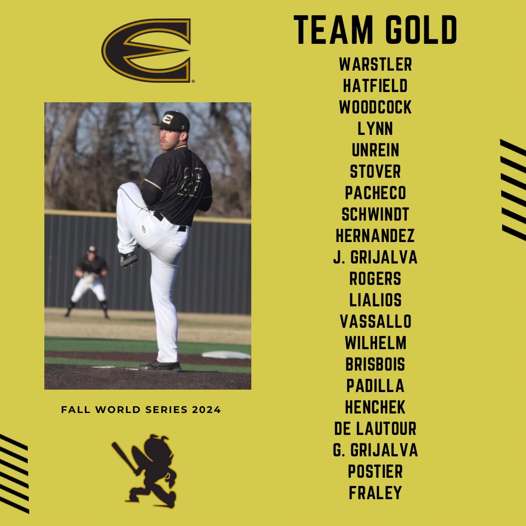 Fall World Series rosters‼️