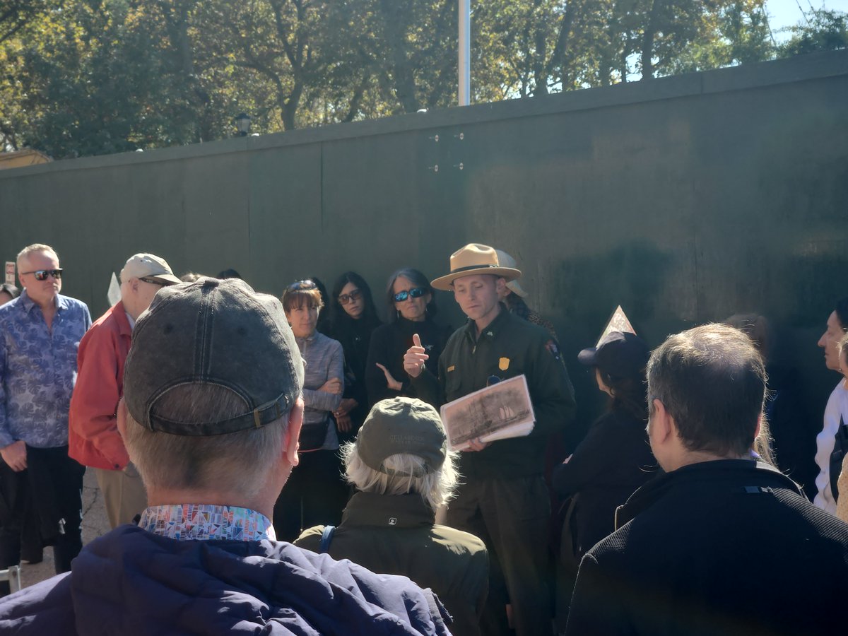 CastleClinton's tweet photo. WOW! Castle Clinton Rangers offered a special tour of "Castle Garden Emigrant Depot" to visitors for Open House New York last weekend. Over 225 people in total took the tour between our six tour offerings on Saturday and Sunday. Thanks to all those who came out! https://t.co/GPVzB4hFaH