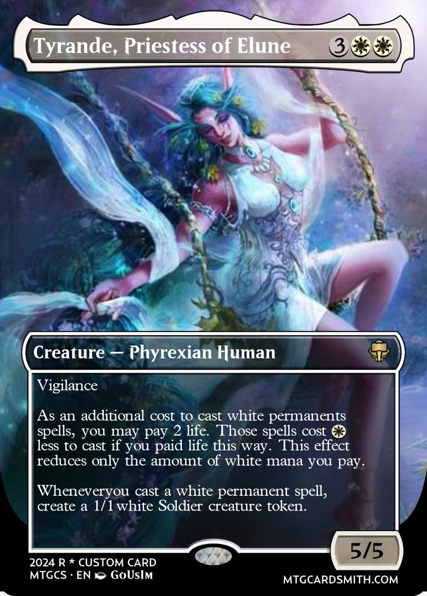 gilsontosta's tweet photo. Eu estou oficialmente VICIADO em fazer arte alternativa de carta de Magic. Ainda mais quando são temáticas de WoW ❤️ https://t.co/x3g5UduA2d