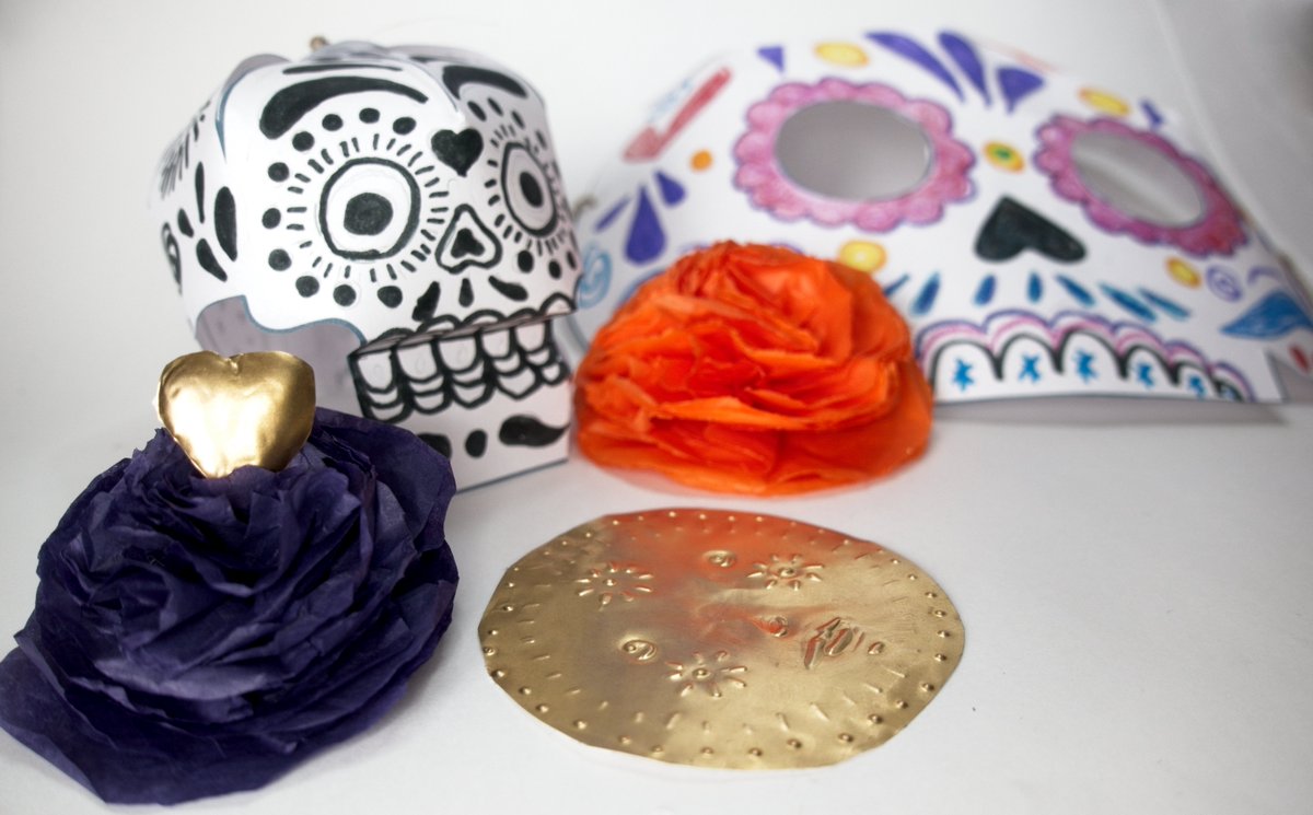 ⏳ Next week, we kick off our Day of the Dead workshops! Who’s ready? 🌸✨ From vibrant paper flowers to bold skull masks, join us @royal_sculptors and make your own!