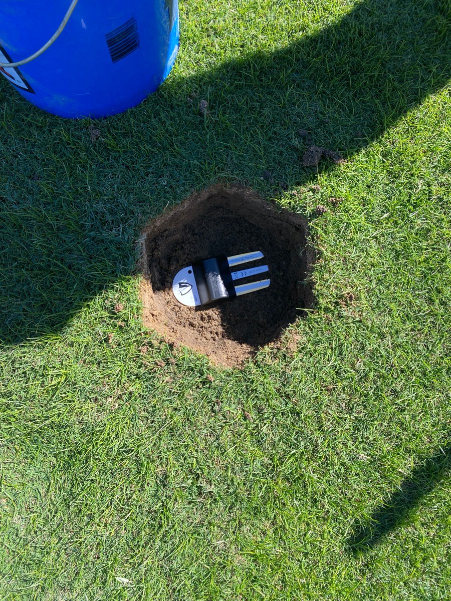 Last week, we completed the installation of <a href="/Soil_Scout/">Soil Scout</a> sensors at <a href="/SoldierField/">Soldier Field</a> Stadium in Chicago – home of the Chicago Bears (NFL) and Chicago Fire (MLS). We installed 8 Hydra 100 sensors, taking another step towards enhancing turf management with real-time underground data.