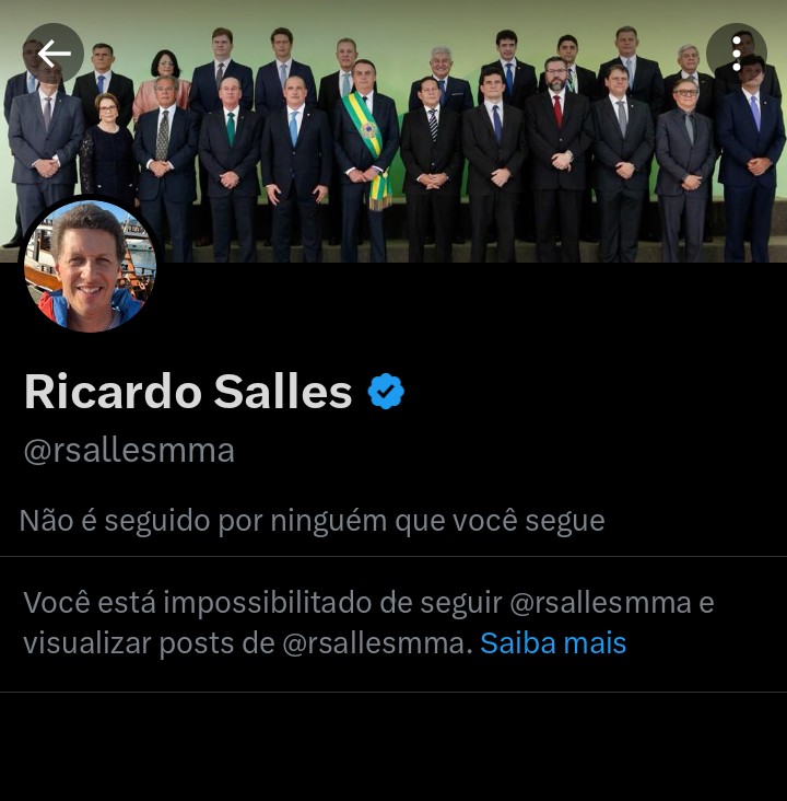 PhantomZVX's tweet photo. Ricardo Salles, vulgo Intergaláctico, acaba de ocultar minha resposta e me bloquear.
Sua traição não será esquecida e você acaba de ganhar nossa atenção permanentemente.
Você cometeu um erro grave. https://t.co/N8PW0o0ZlX