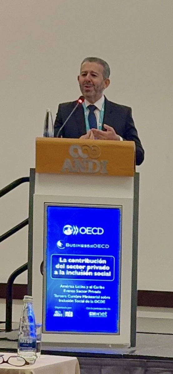fernandotrevino's tweet photo. Como consejero del @BusinessatOECD , en nombre del Grupo de contacto de América Latina, di la bienvenida al evento “La contribución del sector privado a la inclusión social” , en el marco de la 3a #cumbreministerial sobre inclusión social de la #OCDE .
#biac
@coparmex https://t.co/VqxhcPHClF