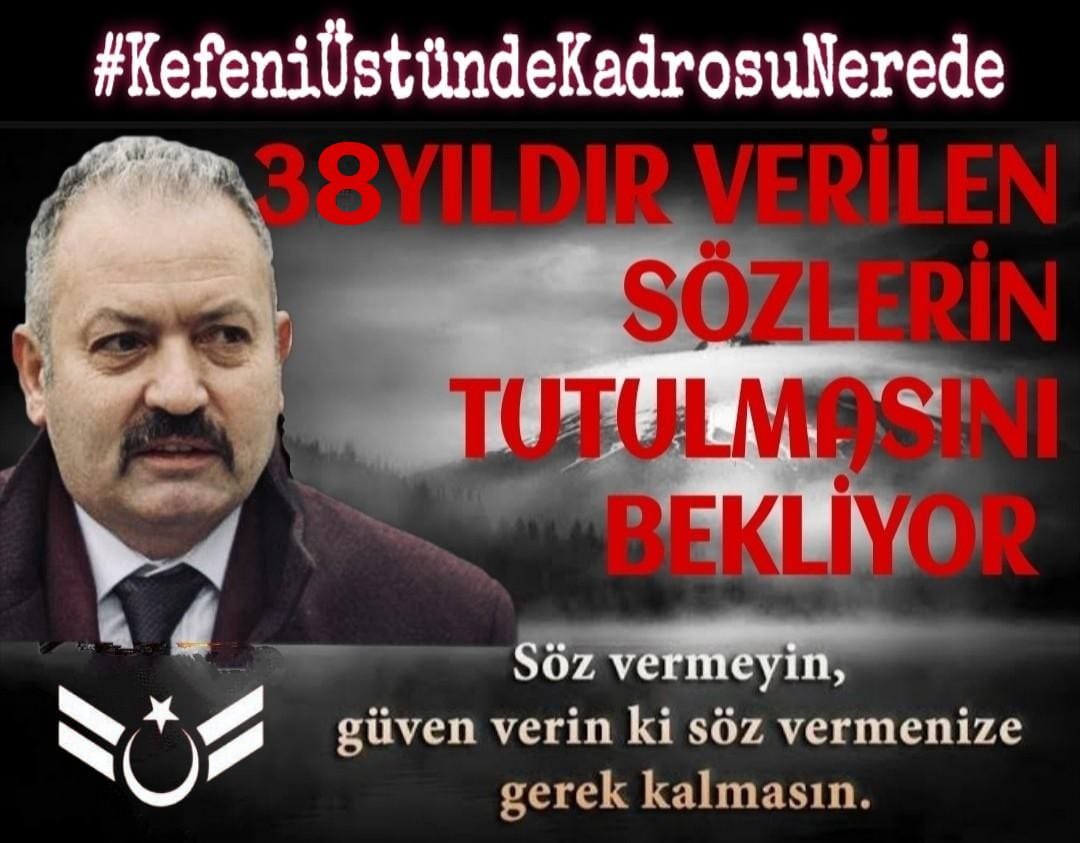 Gecesi Vatan gündüzü Vatan olanların haklarını ödeme zamanı
Kahramanların yüzünü güldürme zamanı
Cennette kadrolu olan #UzmanÇavuş’ların bu dünyadada kadroya kavuşma zamanı.

Cephede en önde parmakları tetikte can verip gazi oluyor terörle mücadele ediyorlar Terörle mücadele