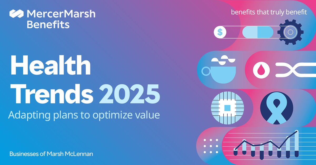 Is your organization prepared for the evolving landscape of employer-sponsored #healthcare? Discover the key trends shaping employee #health and #benefits in our new Health Trends 2025 report. bit.ly/3Uc2ux5 #HR #insurance