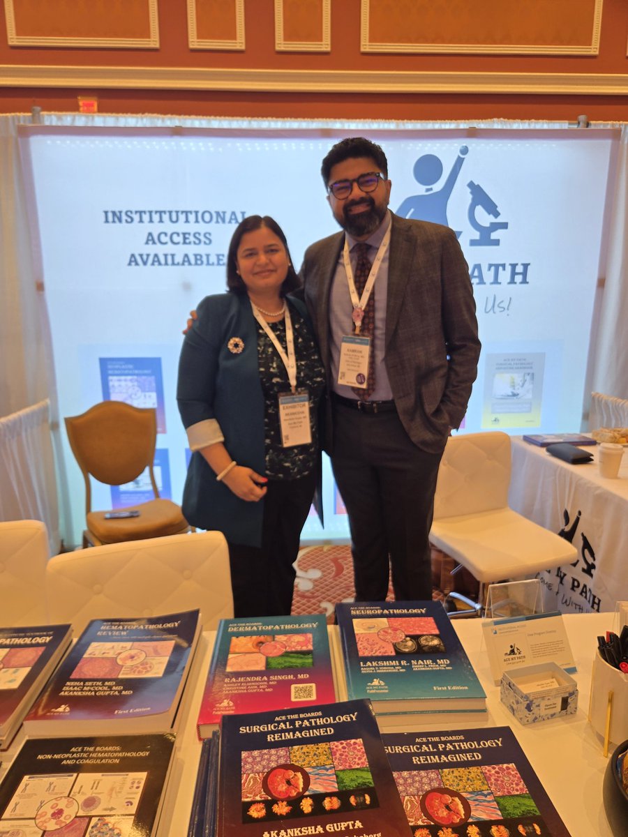 AkankshaGuptaMD's tweet image. Look who stopped by!! 🔥 I am so blessed to call you my friend and mentor, @KMirza. Always a pleasure to see you! 🙏🏻

#CAP24 @Pathologists