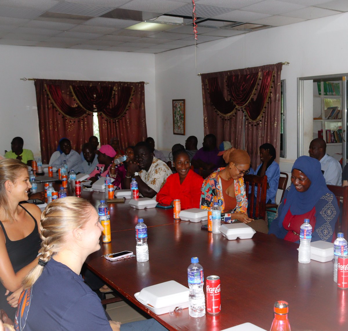 Future In Our Hands The Gambia in partnership with the Swedish Student Doctors from Sweden recently organised a day presentation on hypertension and diabetes held at FIOHTG conference room in Kotu South.
The  session was aimed at orienting staff on  diseases related to diabetes.