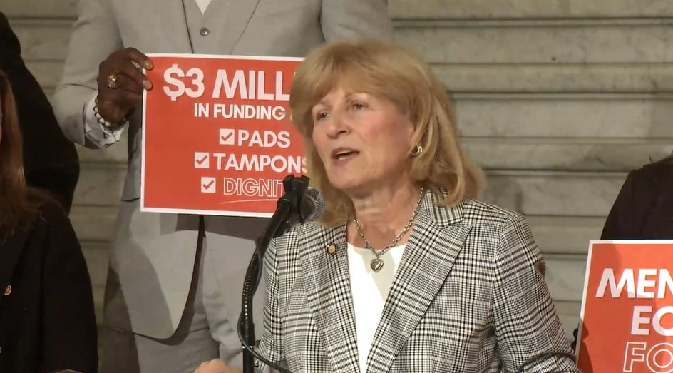 "We were making it hard for girls."

<a href="/SenJudySchwank/">Sen. Judy Schwank</a> speak about the work our members and <a href="/GovernorShapiro/">Governor Josh Shapiro</a> put in to remedy the problem and secure millions to provide period products free in all PA public schools.  

Watch live🔽 
pasenate.com/live/
