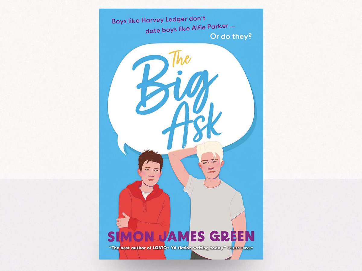 Diversity is alright, and it's perfectly fine to figure out your true self. 💜

Simon James Green - The Big Ask ⭐⭐⭐⭐

Thanks <a href="/gaystheword/">Gay's The Word</a> for the copy!
<a href="/simonjamesgreen/">Simon James Green</a> #simonjamesgreen #thebigask #LGBTQ #gaystheword