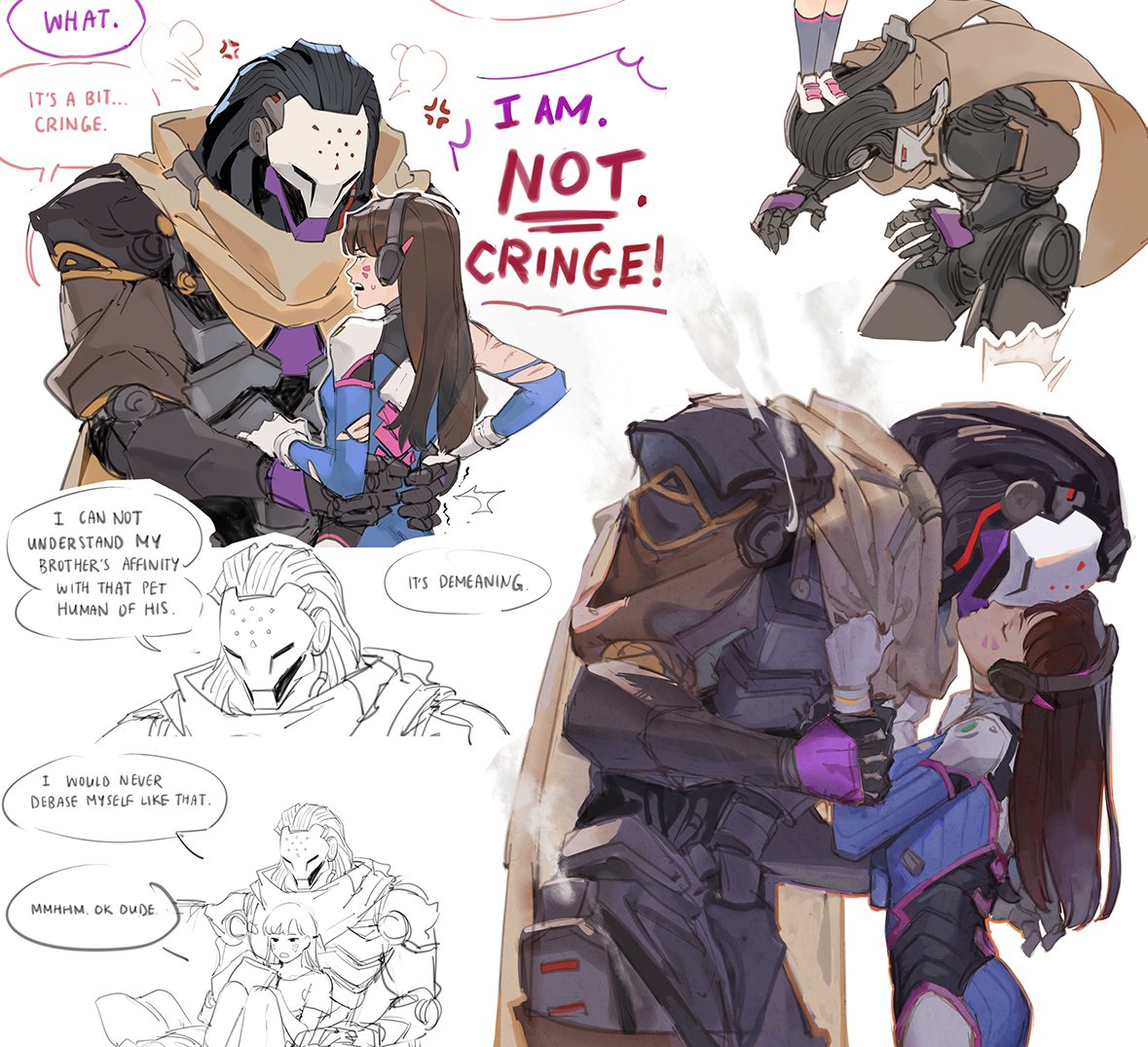 Xiao at 99% lesbian power tweet media