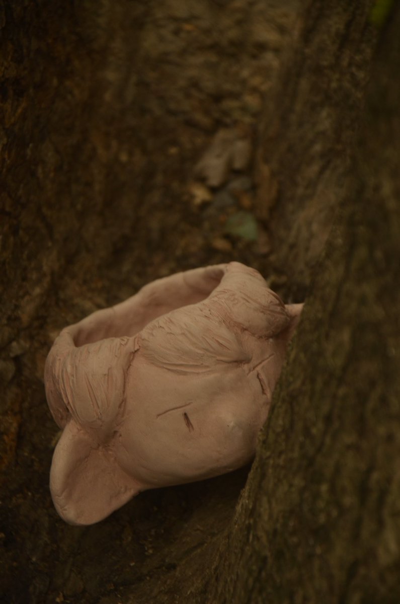 atabalala's tweet image. 手工小小花盆🌿 #handwork #Handmade #clay #horticultural #flowerpot #plants