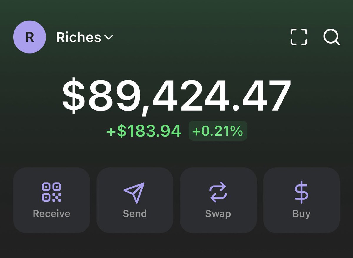 89% 🟢

I’m trying to show you the way but you wanna follow KOLs that use you as exit liq 😵‍💫

99% of these mfers are greedy and don’t even give $1 back to the community that believes in them 💀

TG always gets alpha first: t.me/RonniesTrades

Drop your wallets below 👇