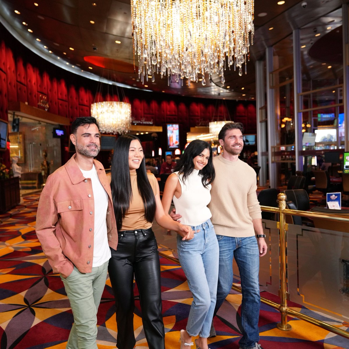HUSTLERCASINOLA's tweet photo. Starting the week right with big smiles and a winning attitude! Time to HUSTLE! ๐ฐ๏ธโ ๏ธ We've got some EXCITING drawings lined up in the next few weeks including #SoFineSundays, #FallCashDrawings and our $55,000 CASH DRAWINGS for #FoundersDay! Keep earning those tickets! ๐ต https://t.co/9R57hQrA8X