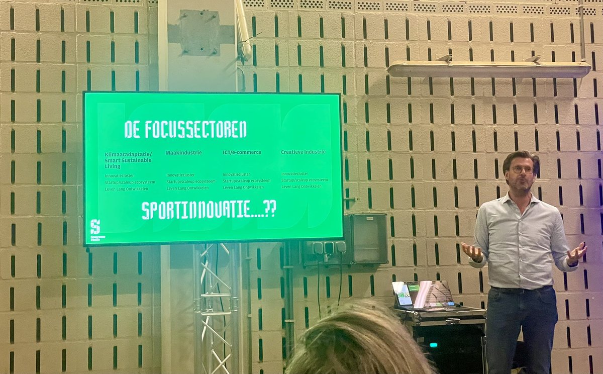 Interessante meeting <a href="/spoorzone038/">Spoorzone Zwolle</a> waarin Zwolse ondernemende sportaanbieders oa werden geïnformeerd en uitgedaagd voor creatieve innovatieve invulling van dit gebied nu en en in de toekomst! #zwolle