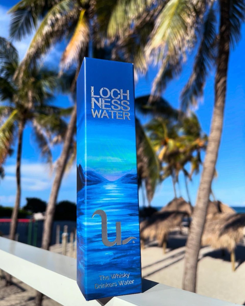 Loch Ness Water’s international travels… ✈️ 🧳 💧 

#lochnesswater #travel #water #miami #miamibeach #palmtrees #adventure #travelling #america #scotland