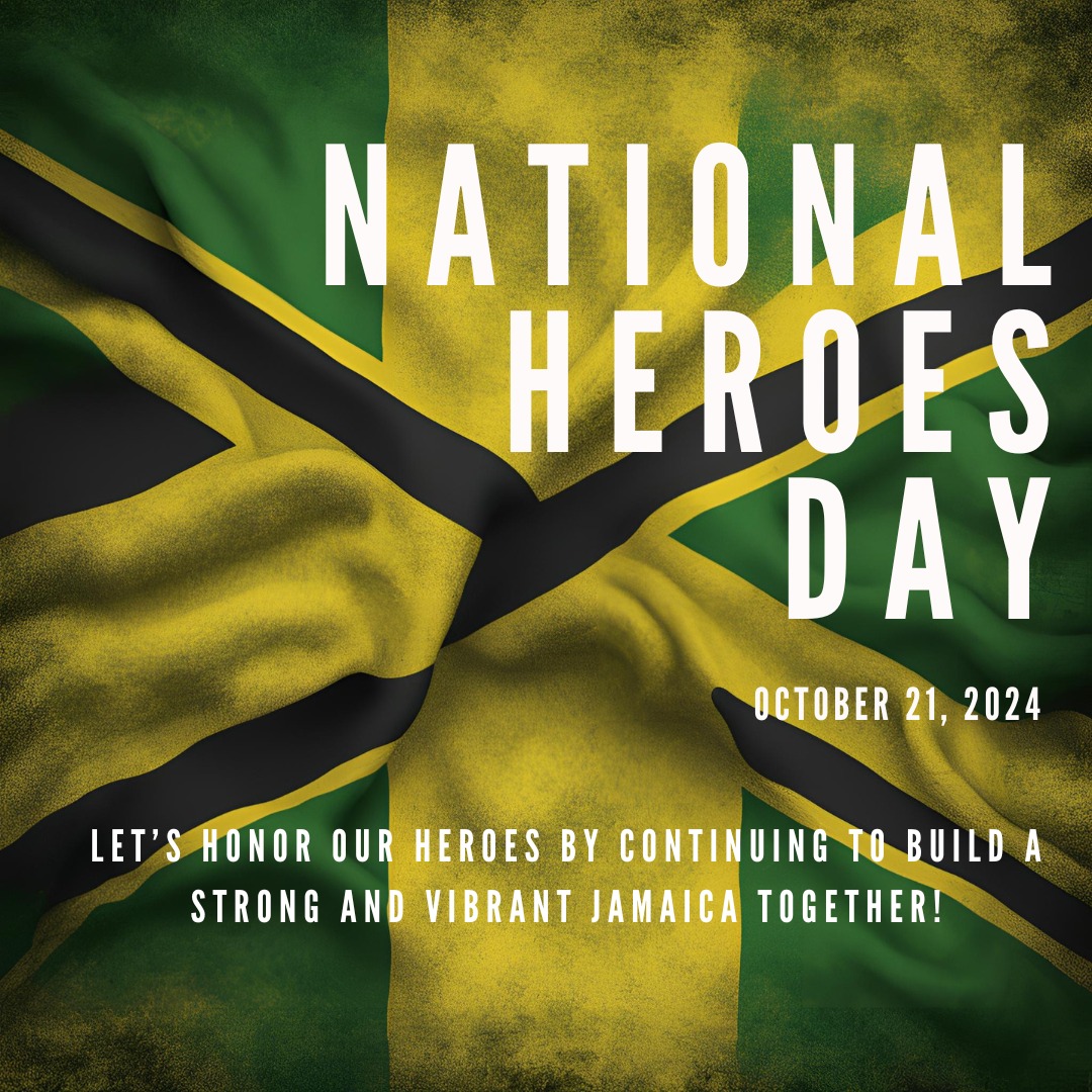 Happy Heroes Day, Jamaica! 

Today, we celebrate the extraordinary individuals who have shaped our nation’s history and inspired us with their courage, resilience, and dedication.

#HeroesDay  #LocalBusiness #JamaicanHeroes  #Jamlite #jamlitePOS