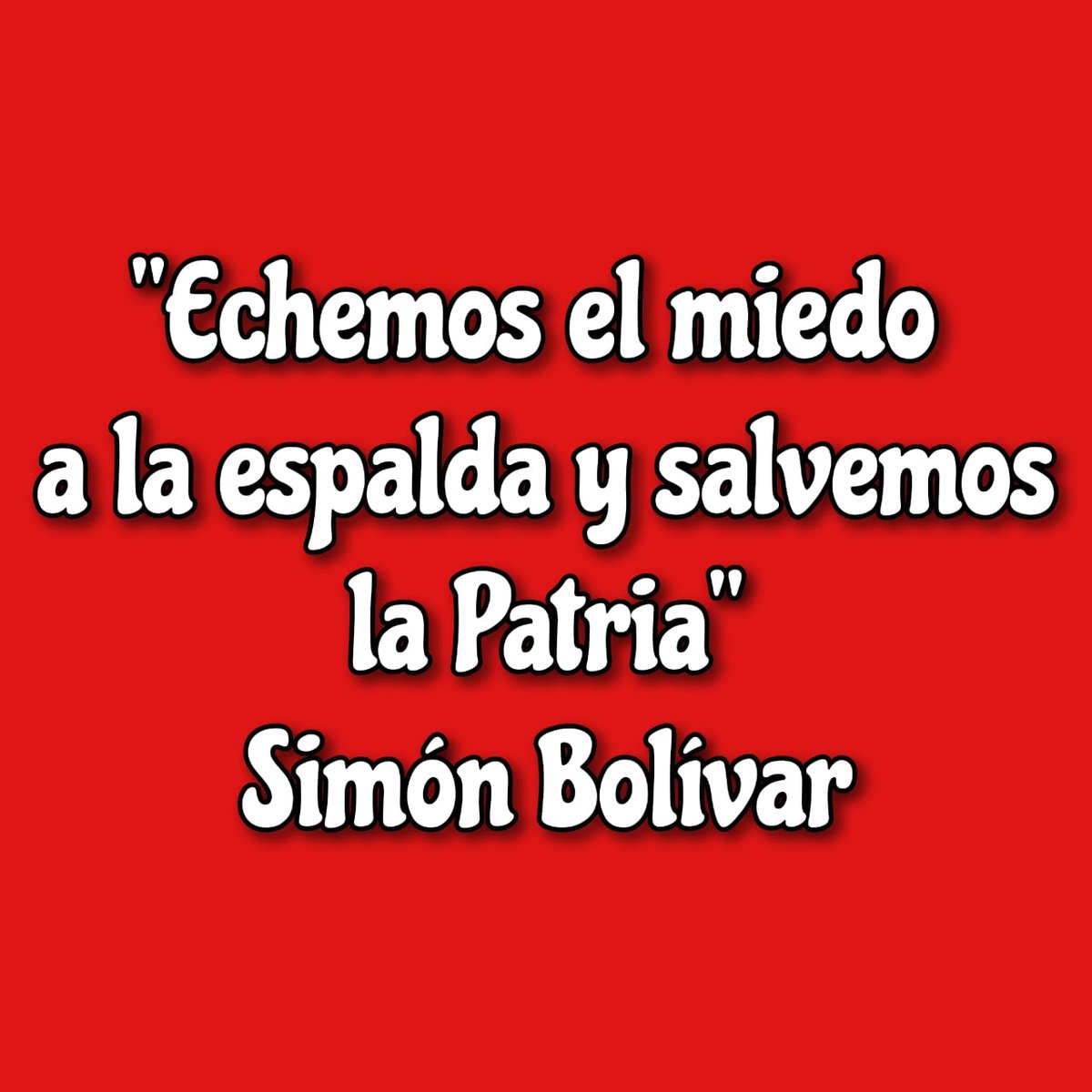 Bolívar...