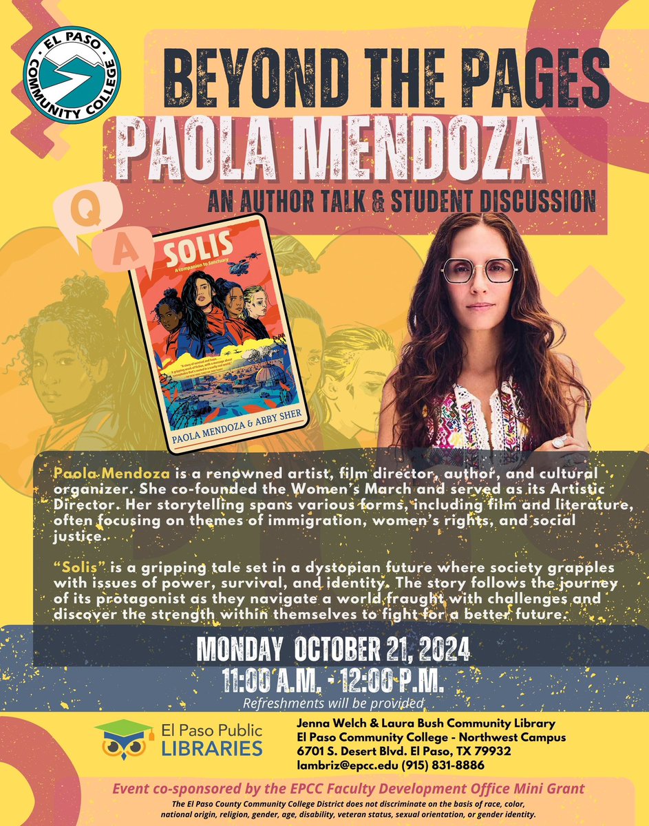 EPCC Northwest Library tweet media