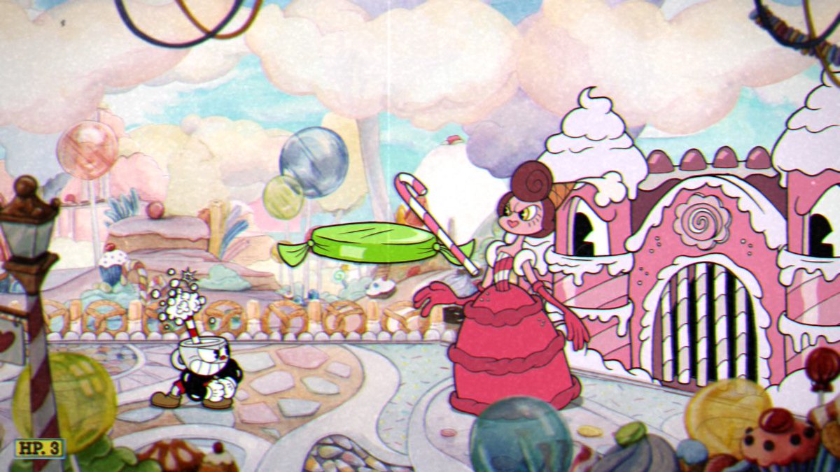 PrimarinaRiver's tweet photo. Introduction to Isle 2 in #Cuphead

#BaronessVonBonBon #BeppitheClown #DjimmitheGreat https://t.co/XTaNdyoRoG