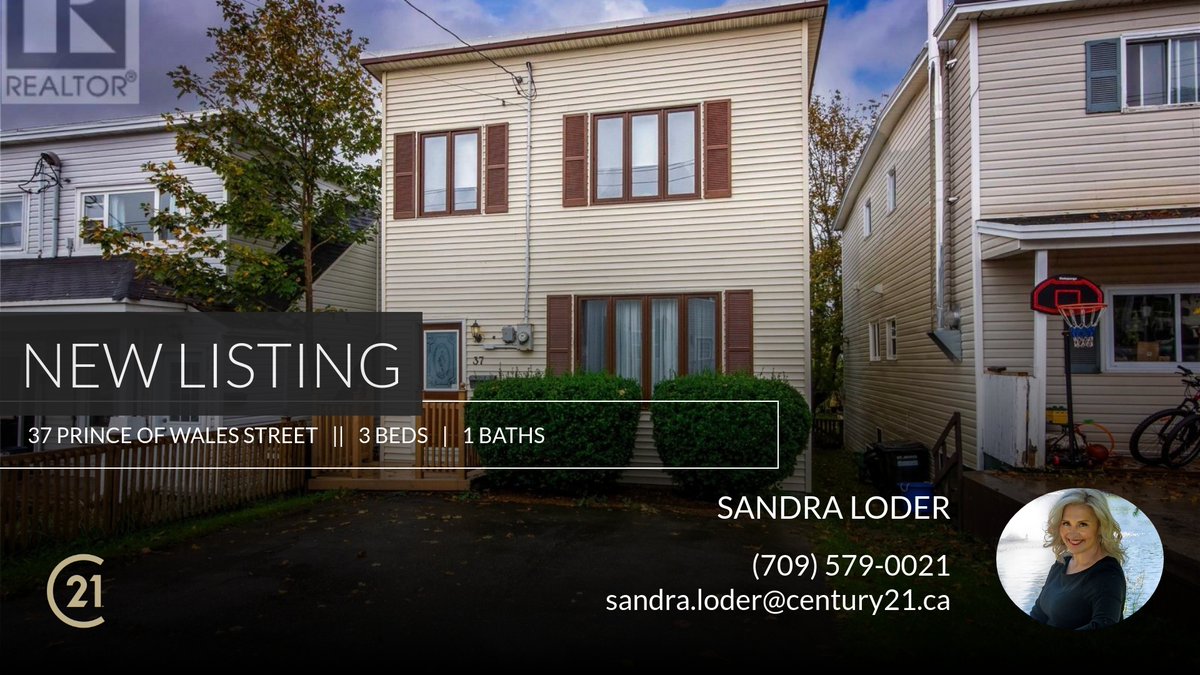 SandraLoder's tweet image. 📍 New Listing 📍 Take a look at this fantastic new property that just hit the market located at 37 Prince Of Wales Street in St John's. Reach out here or at (709) 579-0021 for more information!

Listed by Stewart Taylor

Sandra Lo... homeforsale.at/37_PRINCE_OF_W…