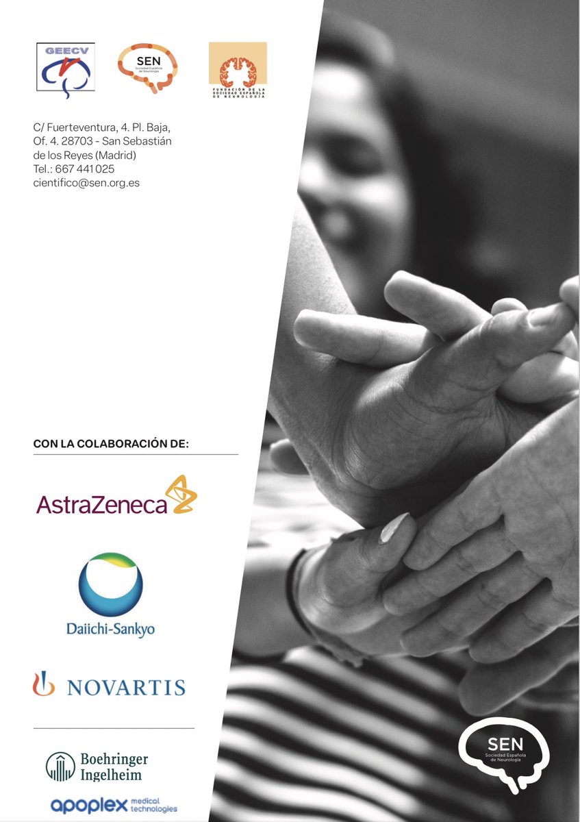 El 26 de octubre se celebra en Madrid la jornada científica de “Actualización en el manejo del ictus”, con motivo del Día mundial del ictus. Organizado por <a href="/GEECVSEN/">GEECVSEN</a> de la <a href="/seneurologia/">SEN</a>. Imprescindible apuntarse:sen.es/noticias-y-act…
