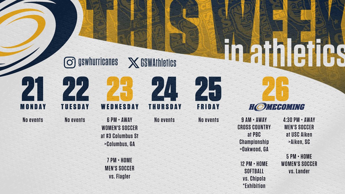 GSW Athletics tweet media