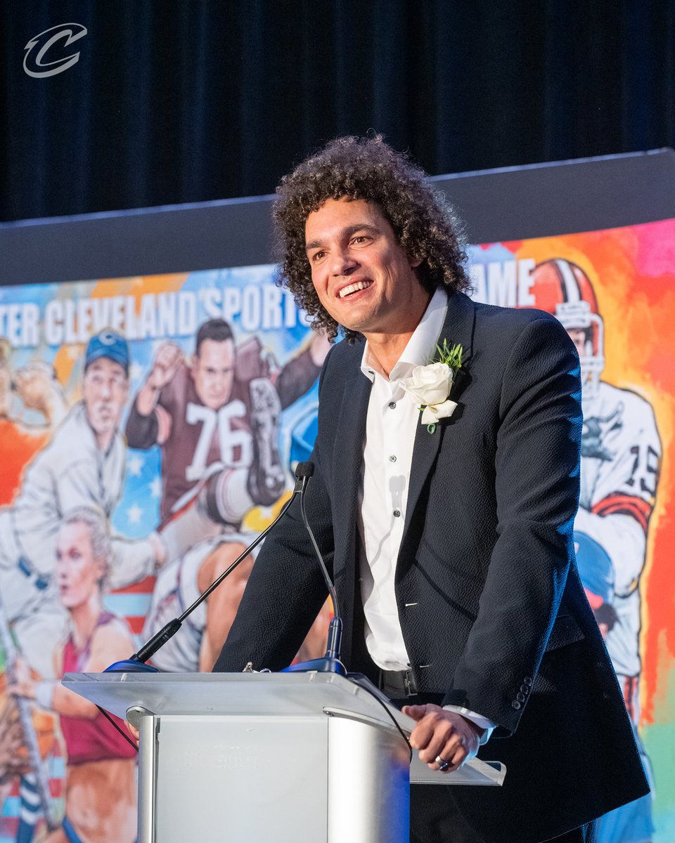 Cavs Care (@cavscare) on Twitter photo Congrats to <a href="/VAREJAOANDERSON/">Anderson Varejão</a> for being inducted into the Greater Cleveland Sports Hall of Fame last week!
For 13 years, Wild Thing wore the wine & gold, and the lasting impact he has on our organization, as well as the city of Cleveland, will be felt for years to come. Congrats to <a href="/VAREJAOANDERSON/">Anderson Varejão</a> for being inducted into the Greater Cleveland Sports Hall of Fame last week!
For 13 years, Wild Thing wore the wine & gold, and the lasting impact he has on our organization, as well as the city of Cleveland, will be felt for years to come.