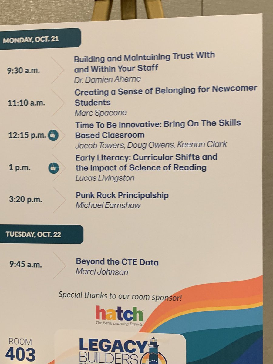 Time To Be Innovative: Bring On The Skills Based Classroom…Today we have a 12:15 spotlight lunch session at the Illinois Principals Association Conference in Peoria. Can’t wait to share our ideas with educational leaders throughout the state.