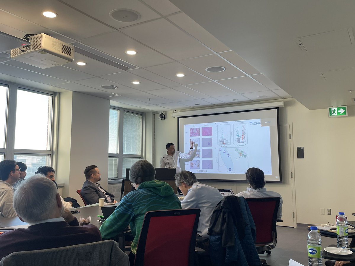 We kicked off the TREAT meeting with a ‘welcome and project overview’ by Dr. Ferri <a href="/LFerri123/">Lorenzo Ferri MD PhD</a> and ‘Understanding and improving response to treatment in oesophagogastric cancer’ by Dr. Tim Underwood <a href="/TimTheSurgeon/">Tim Underwood</a>