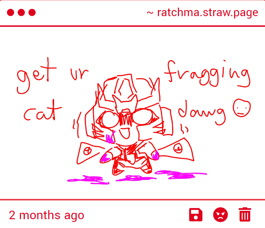 PRETEND IM NOT OBSCENELY LATE GULP ! this creature .... so cute ....