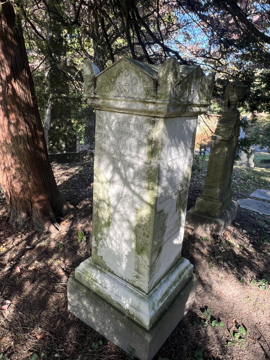 Matilda Tone’s grave in <a href="/GreenwoodCem/">Greenwood Cemetery</a> #brooklyn. The fact that she was based in the USA explains partly why she heavily edited her husband’s Theobald Wolfe Tone’s writings (he was not keen on Americans)  #wolfetone #irishAmerica #cemetery #graveyard #research